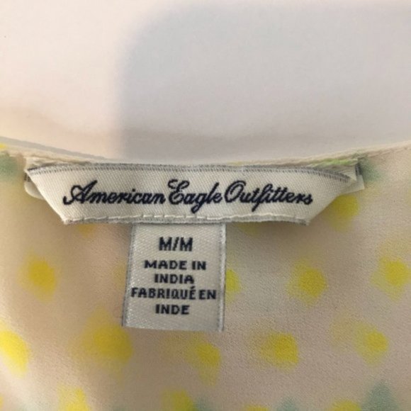 American Eagle Sheer Sleeveless Top Size M - Picture 4 of 8